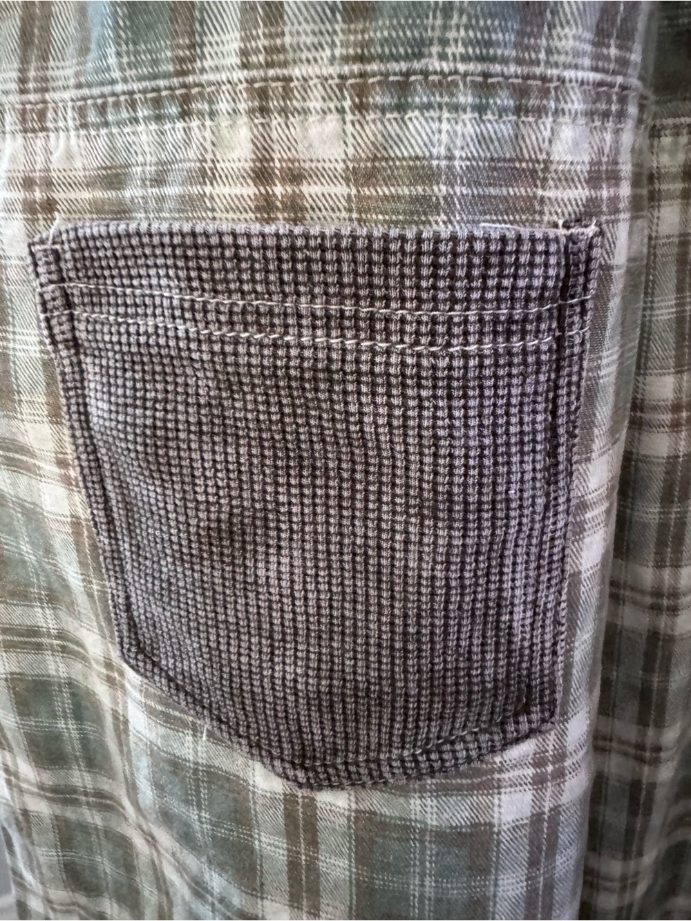 POL Patchwork Plaid Overalls Size L - Picture 11 of 13